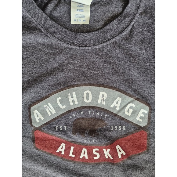 Anchorage, Alaska XL T Shirt Super Soft - Picture 1 of 3